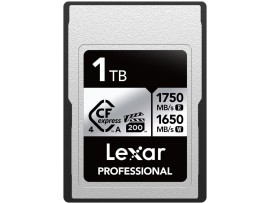 Lexar 1TB Professional SILVER CFexpress 4.0 Type A Card LCAEXS4001T-RNENG